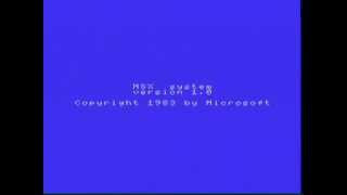 Canon V-20 boot MSX