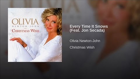 Olivia Newton-John with Jon Secada - Every Time It Snows