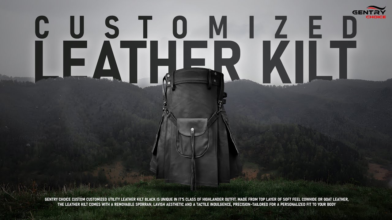 Craft Your Own Style: Customized Scottish Leather Kilts