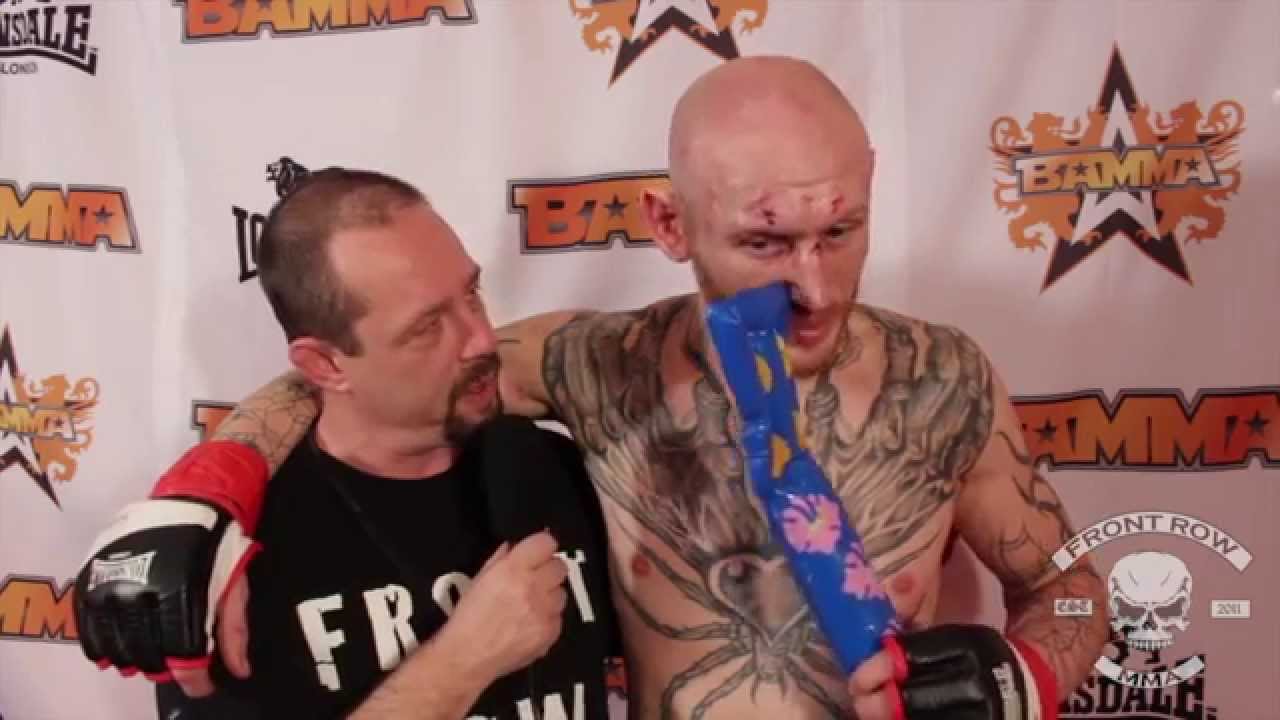 Colin Fletcher BAMMA 17 Post Fight Interview YouTube
