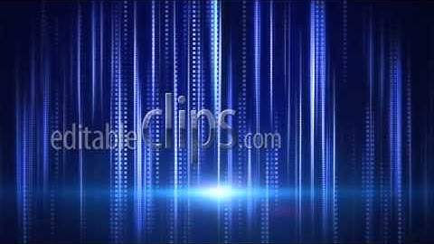 blue stripes and squares tech background loop