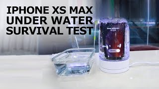 iPhone Xs Max drop water testing