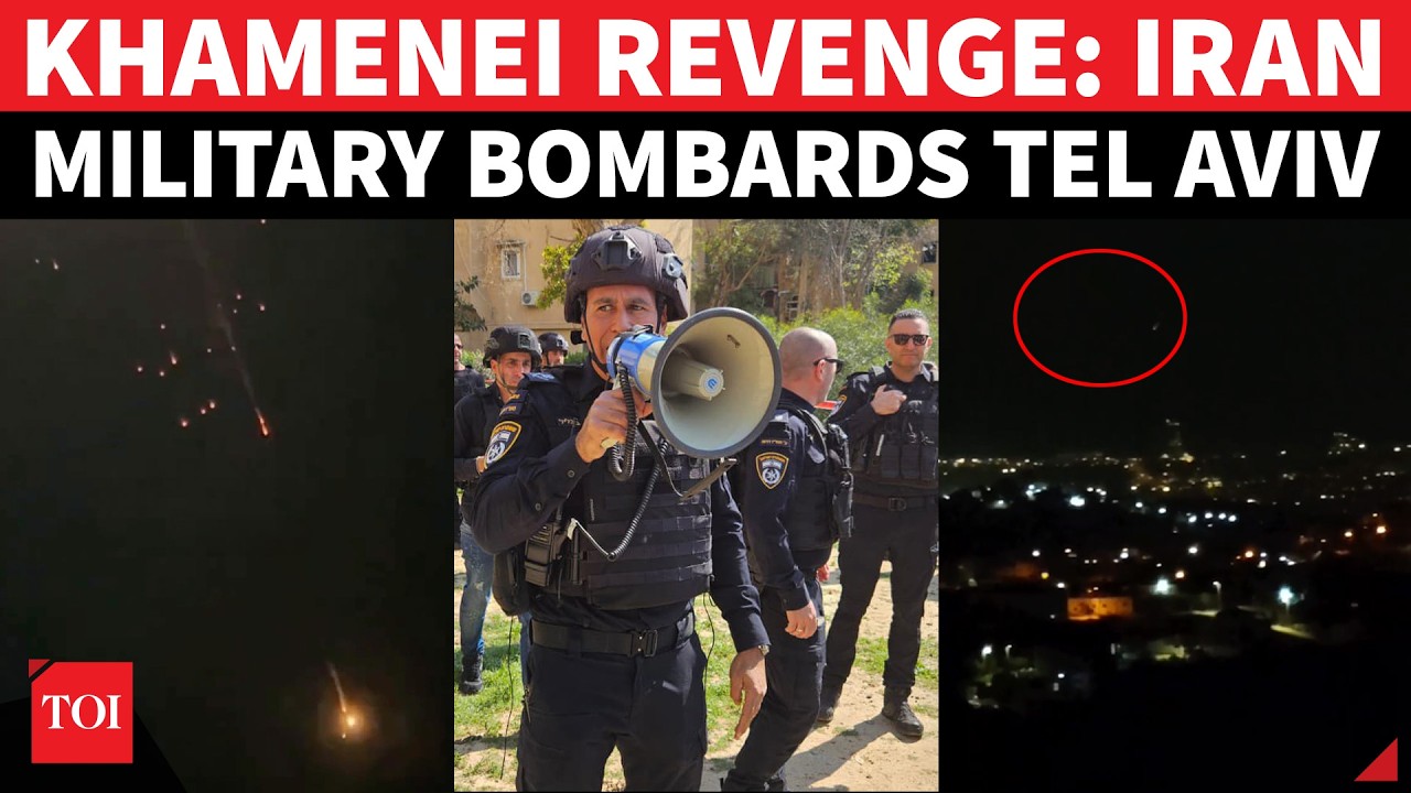 KHAMENI REVENGE FURY: Iran PUMMELS Tel Aviv, Crushes Iron Dome; IRGC Hits US Bases In UAE, Bahrain