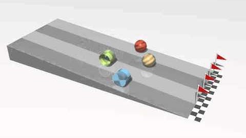 Rolling Racers   Moment of inertia