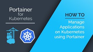 How to manage applications on Kubernetes using Portainer