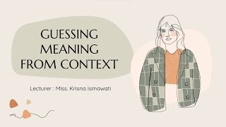 Guessing Meaning From Context | English Task