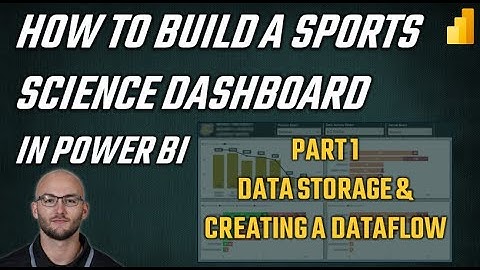 Power BI Sports Science Dashboard Pt 1 - Housing Data, & Creating a Dataflow with Automatic Refresh