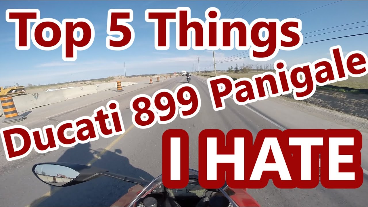 Пять вещей, которые я ненавижу — Ducati 899 Panigale
