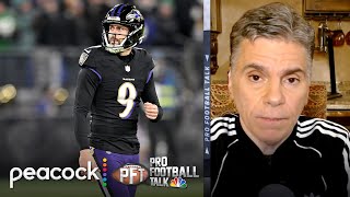 NFL 'lowered the boom' by giving Justin Tucker 10-week suspension | Pro Football Talk | NFL on NBC
