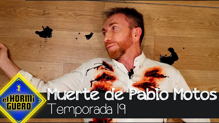 ¿Quién mató a Pablo Motos? La película de la 19ª temporada - El Hormiguero