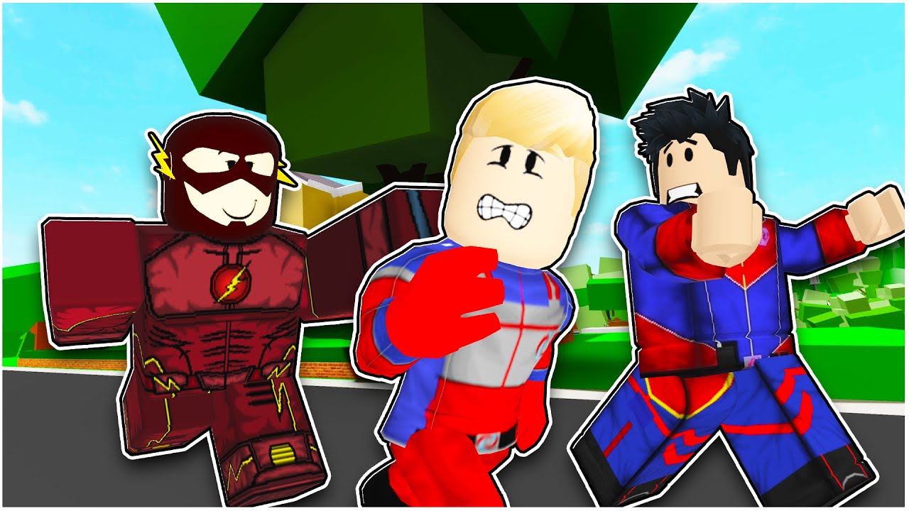 Henry Danger Races The Flash In Evergreen Rp Roblox