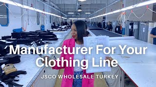 HOW TO FIND CLOTHING MANUFACTURERS IN TURKEY | BEHIND THE SCENES PROCESS | JSCO PRODUCTION LINE