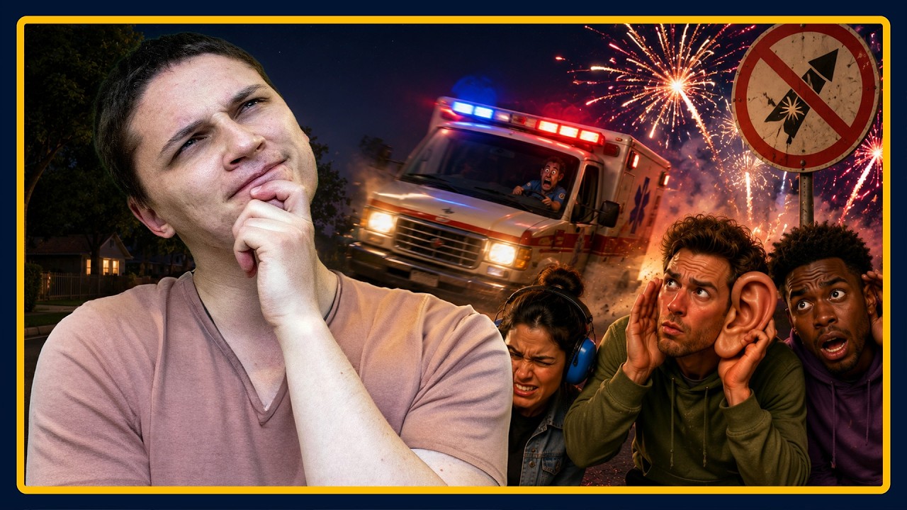 Stolen Ambulances, Severed Ears & Fireworks Bans | Funny Business
