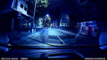 Blackvue DR 550GW 2ch Appalling night time quality