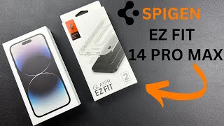 EASIEST Screen Protector Install! - iPhone 14 Pro Max Spigen Full Sensor Screen Protector