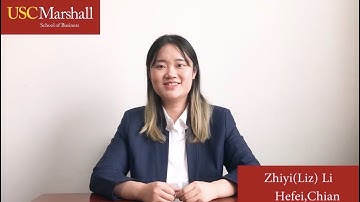 USC MAcc Program Introduction Video-Zhiyi Li