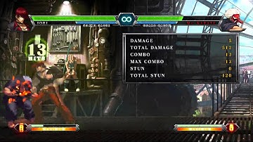 Claw Iori 97.1% Midscreen Command Grab Combo (4 Bars)
