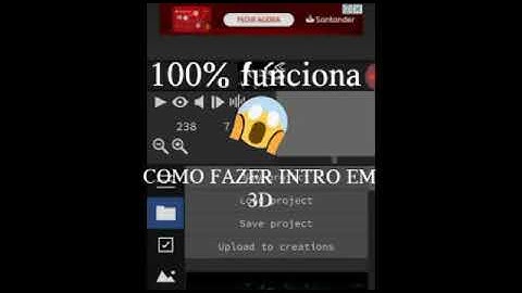 COMO FAZER INTRO 3D SEM USA APLICATIVO!!!!!! 😱(100% funciona)😱
