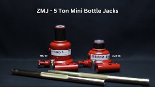 COMPACT MINI JACK - 5 TON MODEL: ZMJ-5C – Zinko Hydraulic Jack