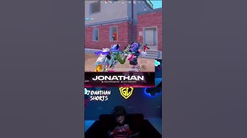 JONATHAN GAMING GOD LEVEL 1V3 CLUTCH WITT M416😱!HACKER OR WOTT😱! #shorts #youtubeshorts #1vs4 #1v4