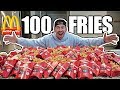 100 MCDONALD’S FRENCH FRIES EXPERIMENT!! *MONOPOLY JACKPOT CHALLENGE*