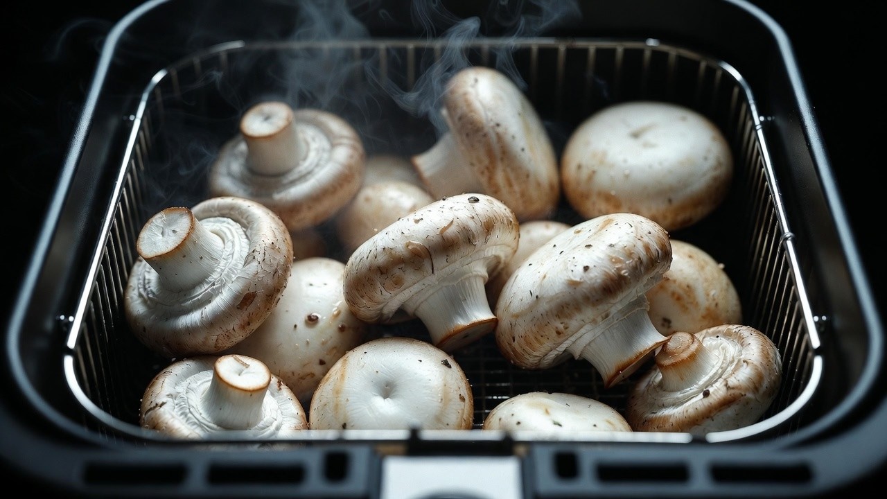 Грибы, приготовленные в аэрогриле — это НЕВЕРОЯТНО вкусно!