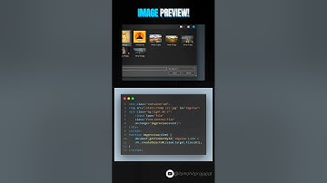 Sneak Peek at Image Preview with this Snippet!🪄📷#mohitprajapat #codesnippet #shorts #youtubeshorts