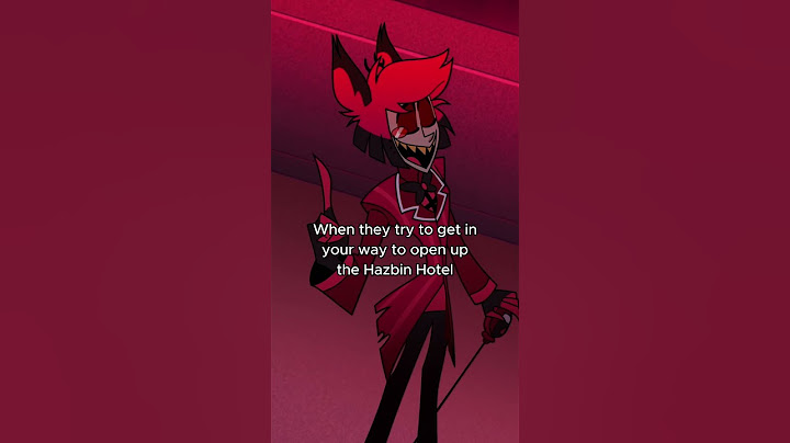 Not if Alastor has anything to do with it. | Hazbin Hotel