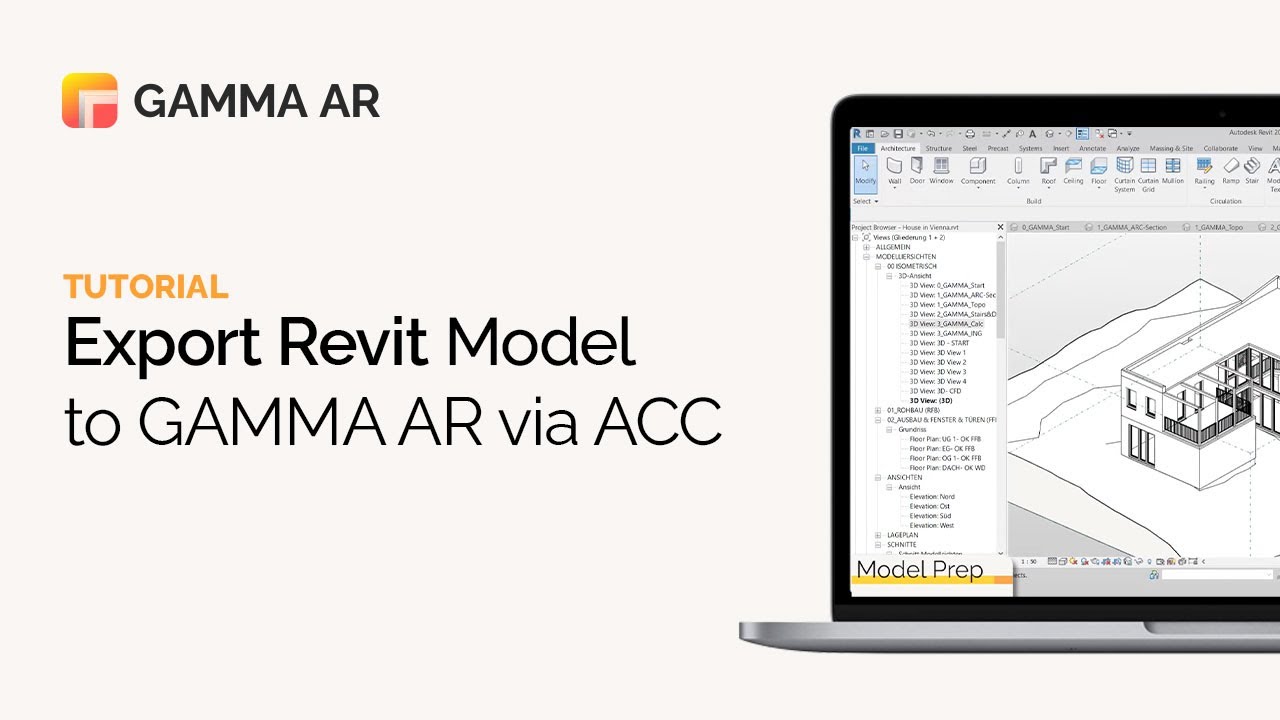 GAMMA AR Tutorial | Export Revit Models to GAMMA AR via ACC - YouTube