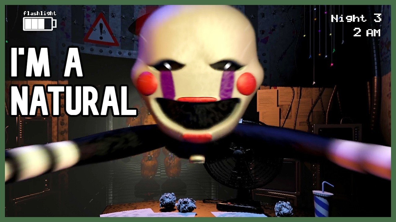 Non-Gamer Plays FNAF 2 and It Goes Even Better Than Last Time