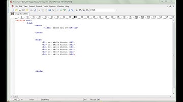 003 HTML empty tag in Yoruba