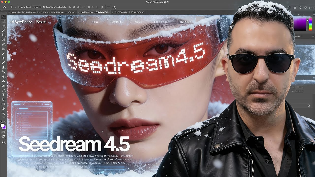 NEW Seedream 4.5 Photoshop Plugin Review (Is it good?)
