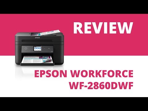 Epson WorkForce WF-2860DWF A4 Colour Multifunction Inkjet Printer