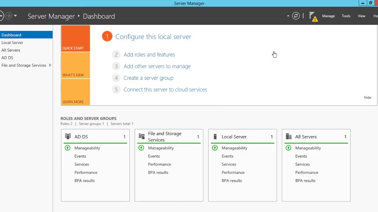 How to install Active Directory Domain Services on Windows Server 2012 ...