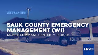 Sauk County Emergency Management (WI) Mobile Command Center - 2/4/2026