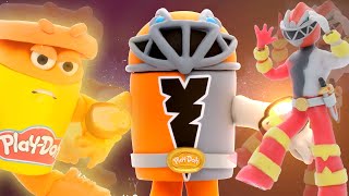 Play Doh Videos | Orange Power Ranger Hero Day | Play-Doh Show Season 2