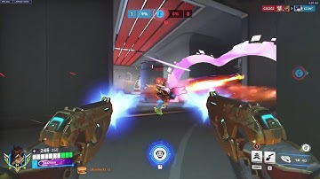 Dafran Tracer POV: A Masterclass in Flanking - OVERWATCH 2 GAMEPLAY SEASON 19