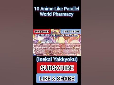 Anime Like Parallel World Pharmacy