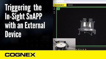 In-Sight SnAPP Sensor: Triggering the In-Sight SnAPP with an External Device | Cognex Support
