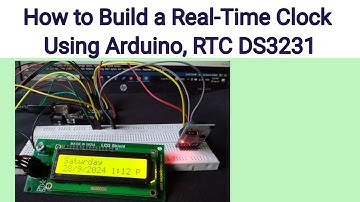 "How to Build a Real-Time Clock Using Arduino, RTC DS3231, and 16x2 LCD | DigiTech Dynamo Tutorial"
