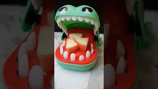 Crocodile Eating Apple,Watch Till The End Al