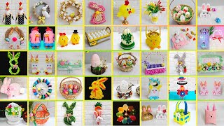 38 Easy Easter Decoration ideas made from Different waste materials | DIY Easy Easter craft idea🐰50