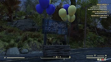 Fallout 76 Mr. Squeeze Lemonade Stand Location