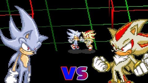 Sonic Battle - Hyper Sonic VS Super Shadow Mod