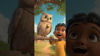 Boy and Owel #ai #animation