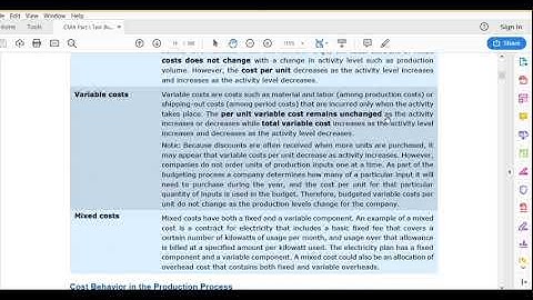 2019 CMA Part 1 Hock Package