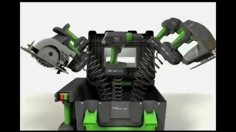 POWER8workshop Lithium 18V Cordless Workshop