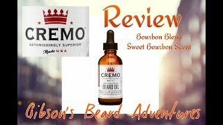 Cremo Bourbon Blend Beard Oil Review
