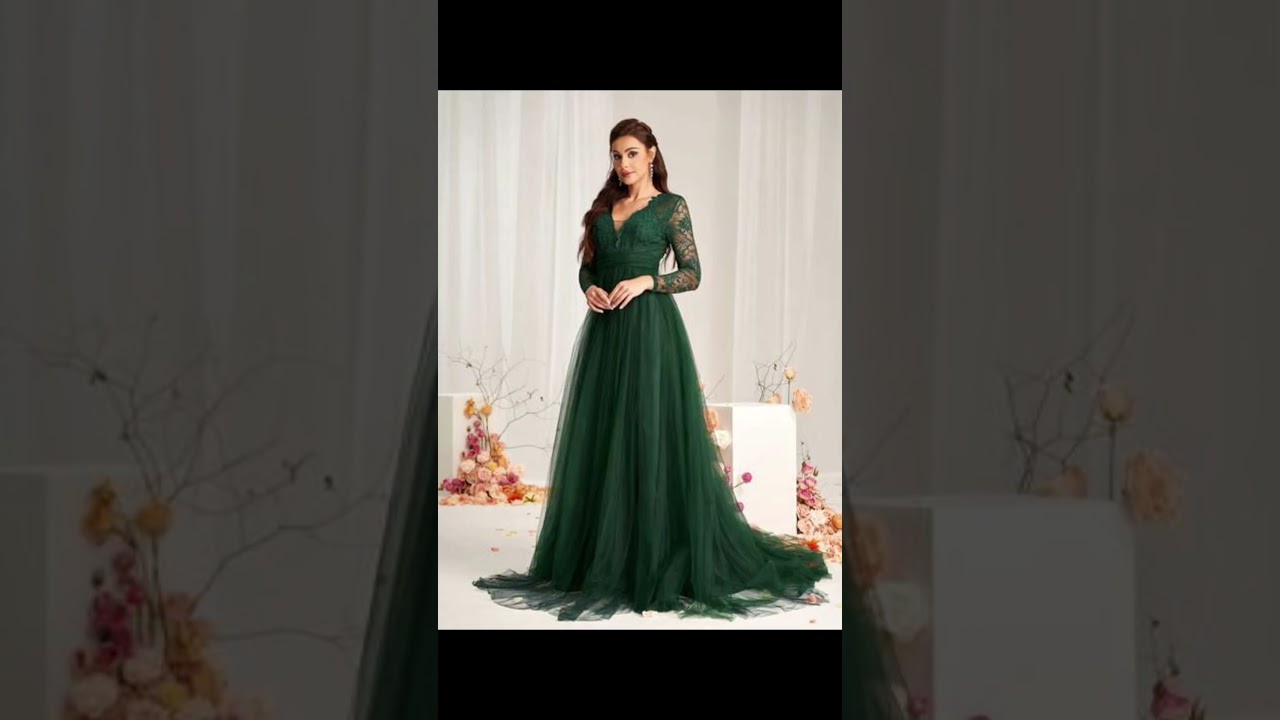 Long Sleeve Lace Contrast Mesh Ruffle Trim