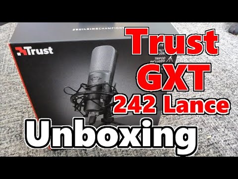 Trust GXT 242 Lance Unboxing+Test